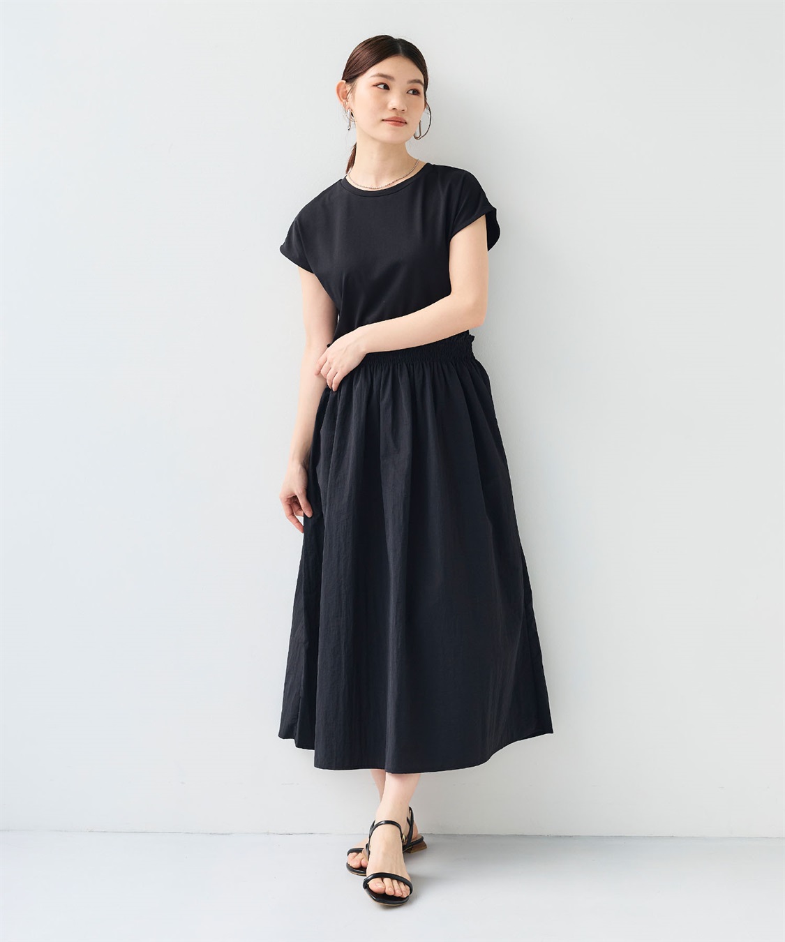 汗染み防止》エブ楽 ドッキングワンピース CROSS FUNCTION｜クロス