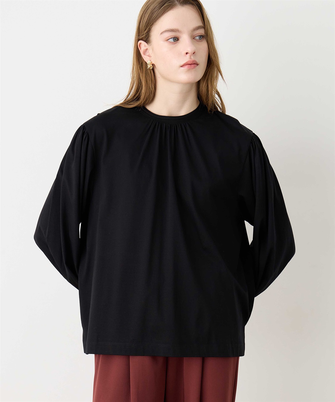 ボリュームスリーブプルオーバー LE SOUK HOLIDAY｜クロスプラス公式