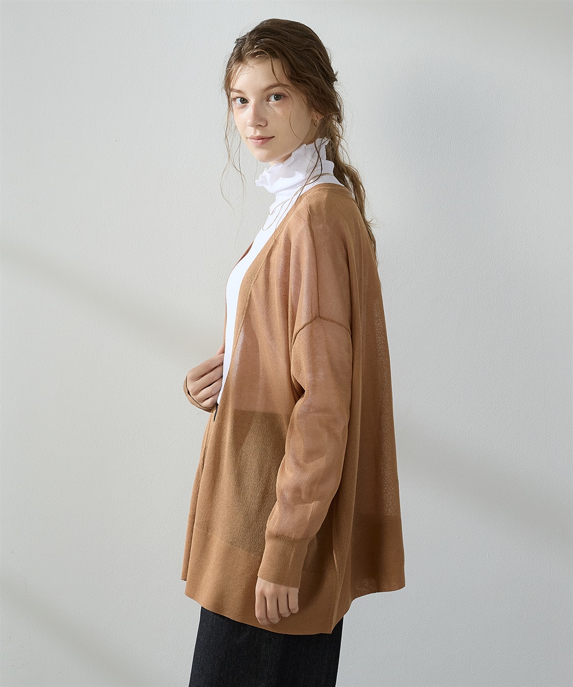 シアーカーディガン LE SOUK HOLIDAY｜クロスプラス公式通販サイト