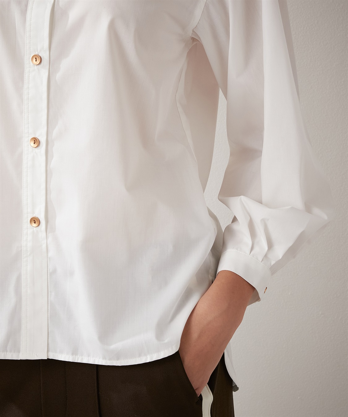 ワンポイント刺繍シャツ LE SOUK HOLIDAY｜クロスプラス公式通販サイト