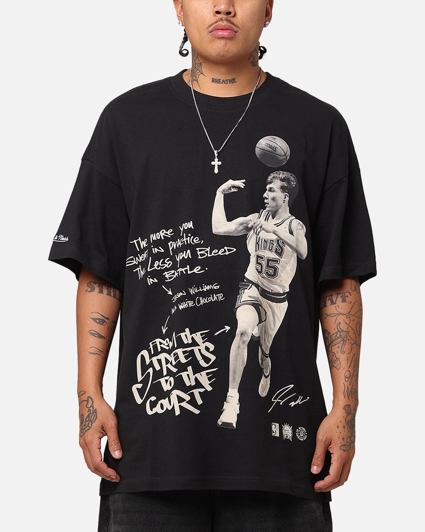 Mitchell & Ness Sacramento Kings Jason Williams Streetball T-Shirt