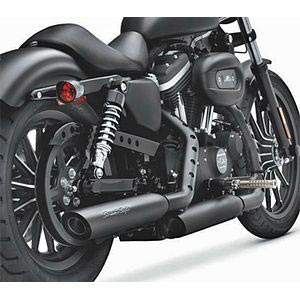 スクリーミンイーグル・ストリートキャノンマフラー・ブラック