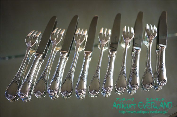 クリストフル MARLY マルリー デザート セット 6人分