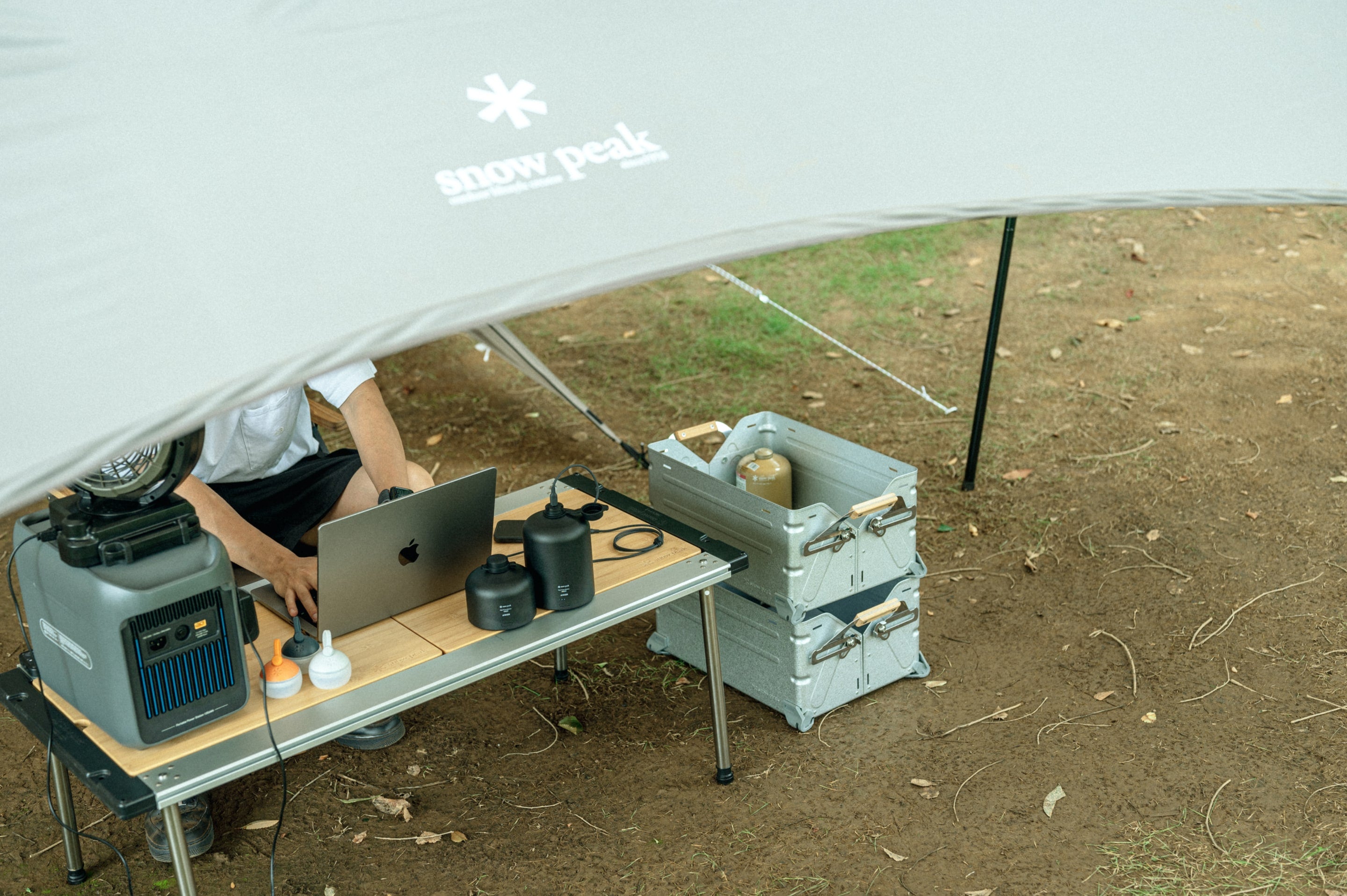電源のある快適なキャンプ | AnkerとSnow Peakのコラボシリーズ