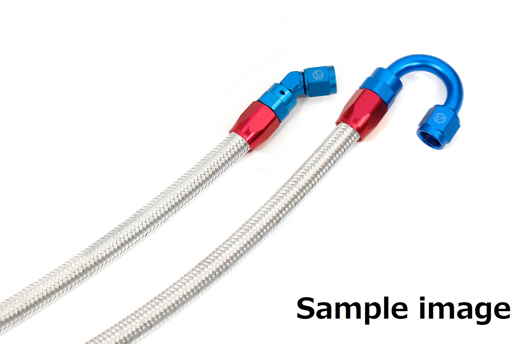 ラウンドオイルクーラーホースセット (サイド廻し) #6 11-13R | ACTIVE