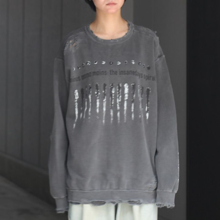 MINUS - 【残り一点】Bootleg Crew Sweat(DAMAGED) | ACRMTSM ONLINE STORE