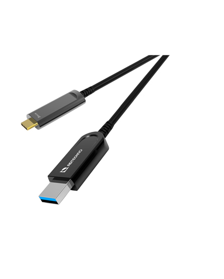 AUN-1M1-xxx | 5Gbps専用 光ファイバUSBケーブル A-A | ADTECHNO Inc