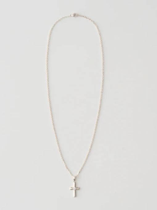 SHRINE - クロスネックレス - CROSS NECKLACE - SILVER | ADDICT WEB SHOP
