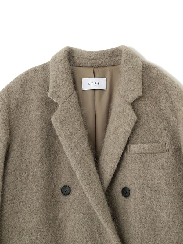 ETRE TOKYO - ウールシャギーチェスターコート - KHIKI | ADDICT WEB SHOP