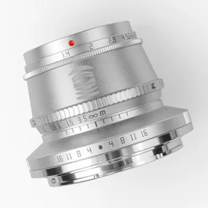 TTArtisan 35mm f/1.4 Lens for Fujifilm X, Silver A11S