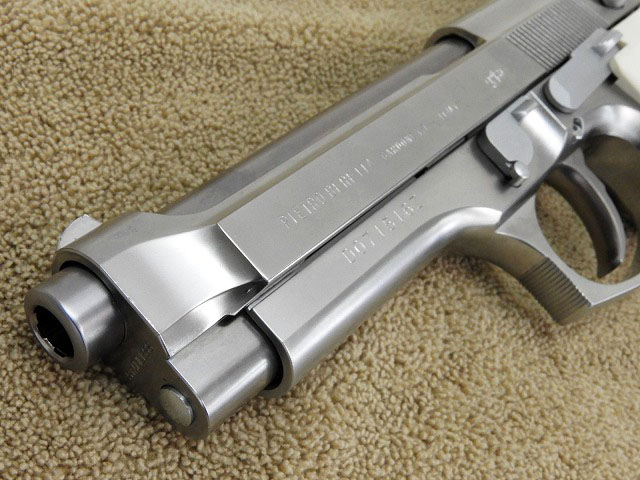 WA] ベレッタ M92FS プレミアムエディション シルバー ガスブロー