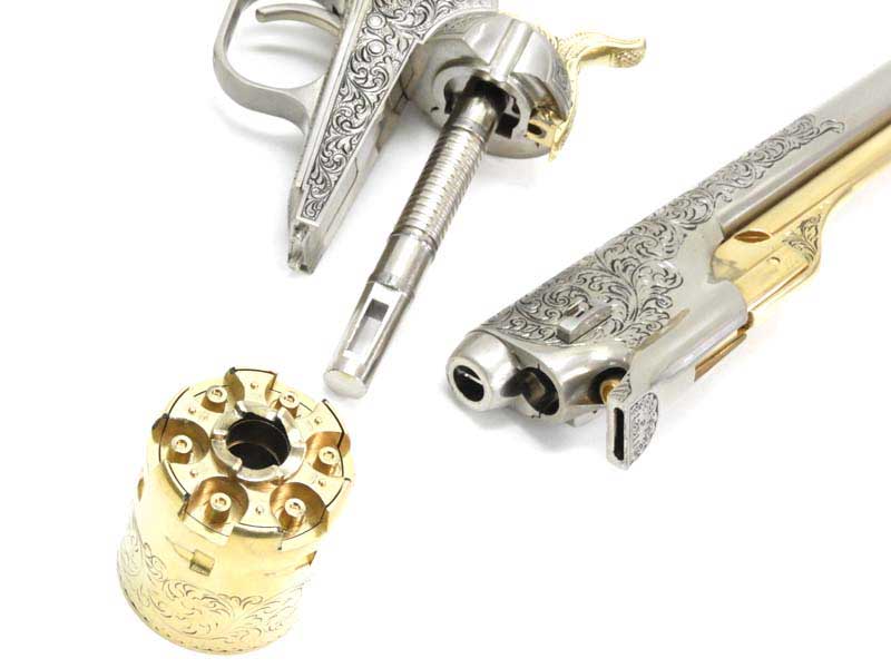 フランクリンミント] コルト M1861 Navy カスター将軍のリボルバー