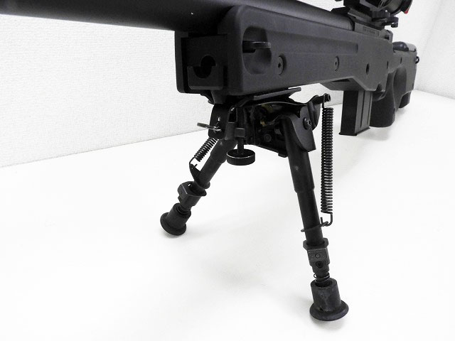 東京マルイ] L96 AWS ブラックストック バイポッド/スコープ