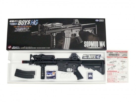 東京マルイ] コルト SOPMOD M4 10才以上用電動ガン BOYs (新品取寄)の