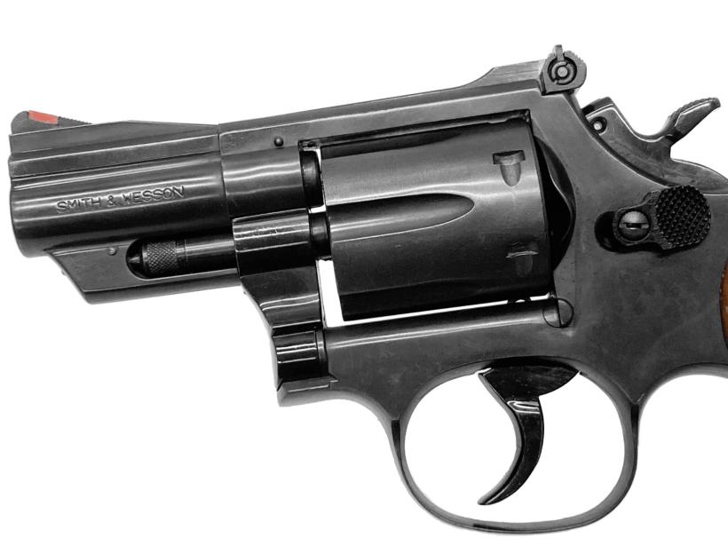 コクサイ] S&W M19 2.5インチ MHW 発火モデルガン 黒染め 木製グリップ