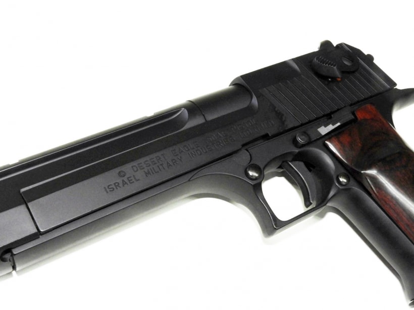 東京マルイ] デザートイーグル.50AE ハードキック 木製グリップ