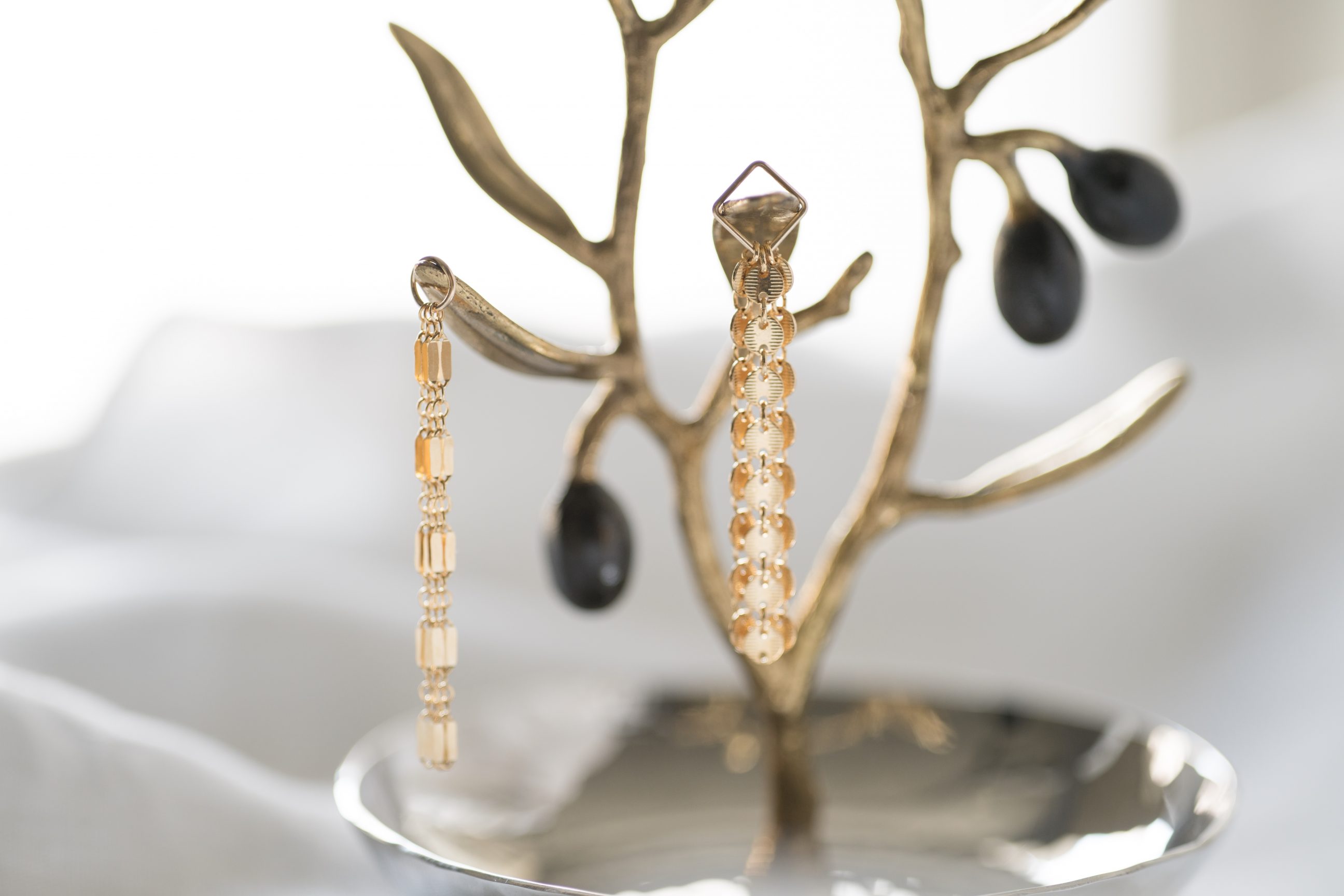 14KGFフリンジタッセルチャームパーツ【ゴールドフィルドアクセサリー