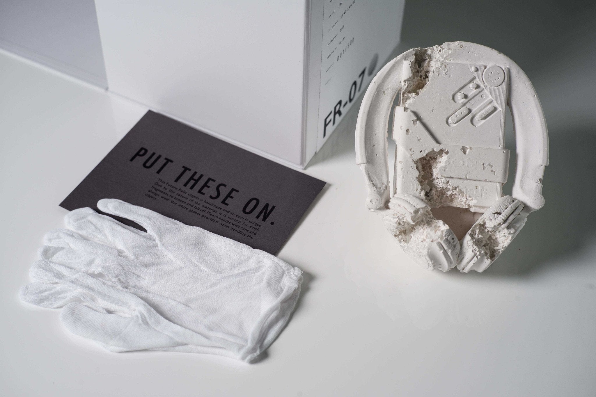Daniel Arsham Sculptures for sale - Future Relic 07 - Cassette