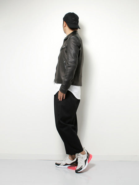 エンジュームラムレザー シングルライダース - KAZUYUKI KUMAGAI 「Area」