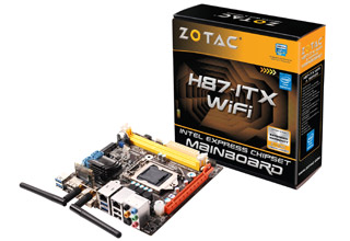 ZOTAC H87-ITX WiFi | ZOTAC マザーボード Intel H87チップセット