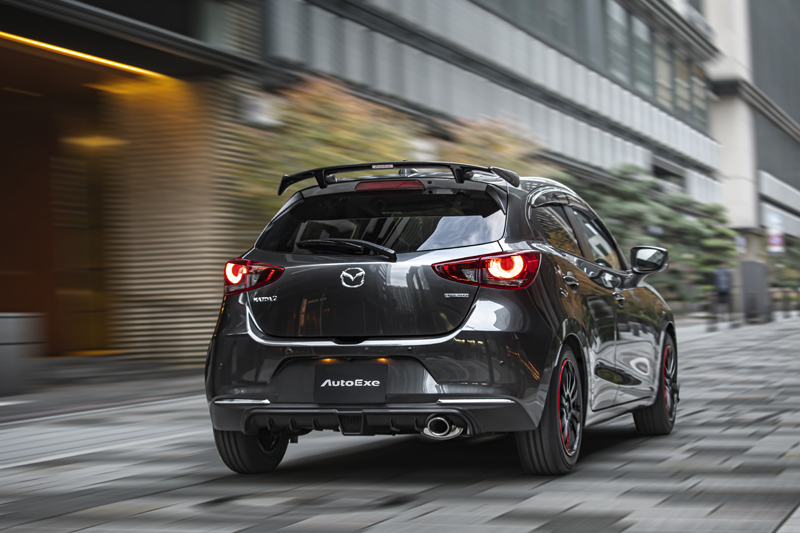 MAZDA2用プレミアテールマフラー、新設定！ | AutoExe マツダ車
