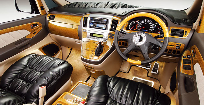 GARSON(ギャルソン)・DAD アルファード ウッドパネル・インテリア