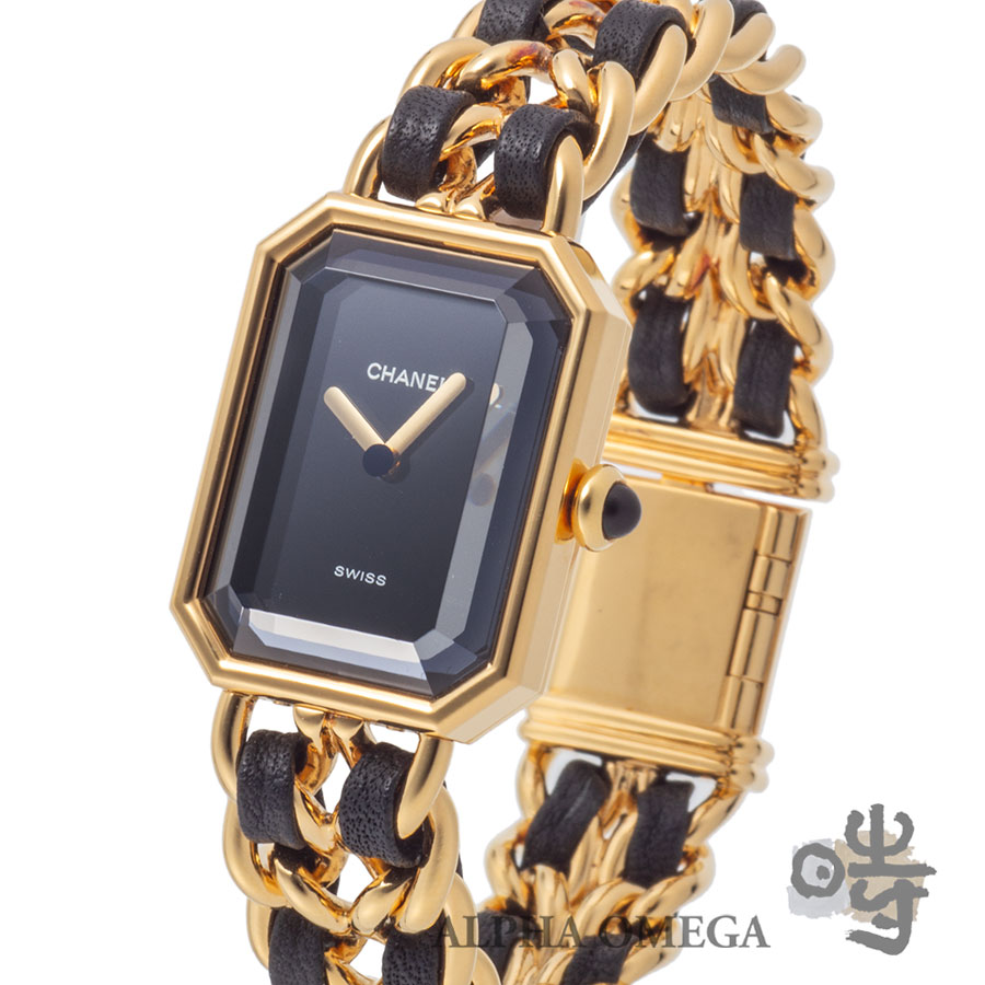 シャネル プルミエール M [H0001] 1990年代 レディース 腕時計
