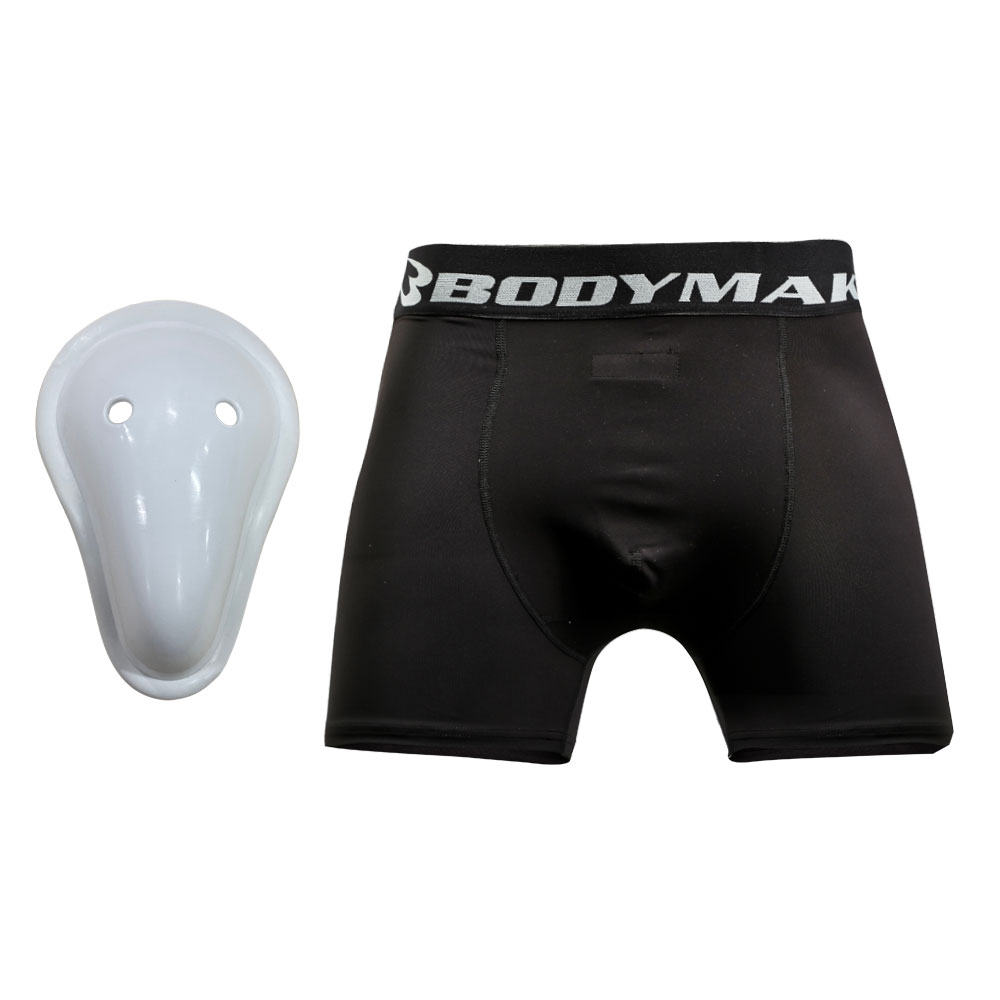 ファールカップレギュラー（専用スパッツL／XL付き） S ブラック