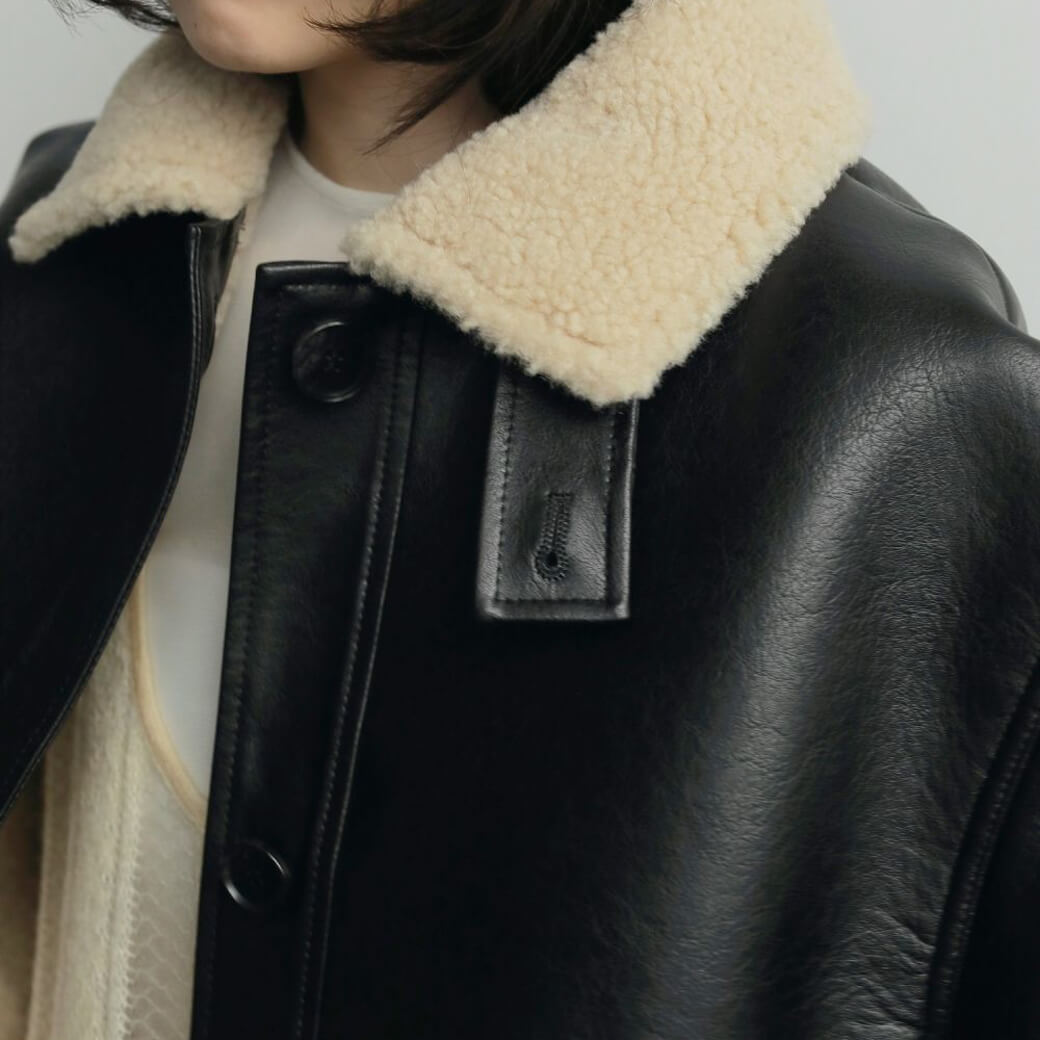 anuke アンヌーク ボア フライト ジャケット｜BORN FREE ONLINE SHOP