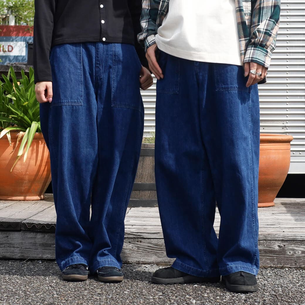 ORDINARY FITS オーディナリーフィッツ JAMES FATIGUE DENIM USED