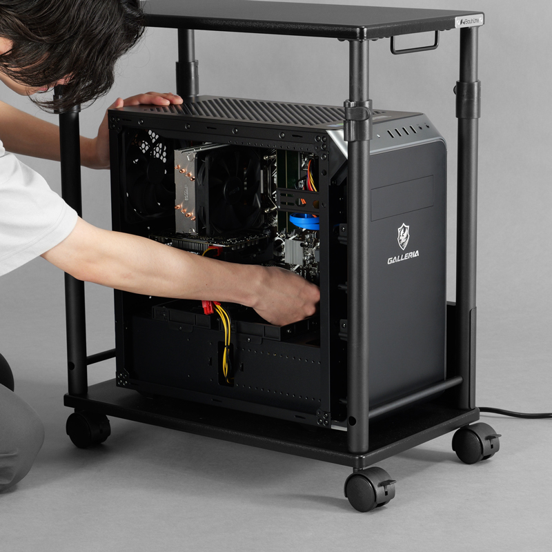 昇降式L字デスク コンパクト BHD-550H | Bauhütte®