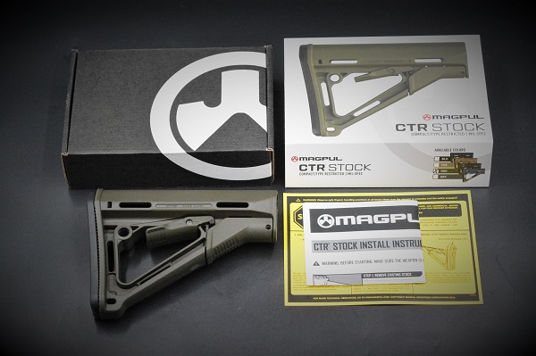 実物 MAGPUL CTR Carbine Mil-Spec ストック トレポン PTW マグプル OD