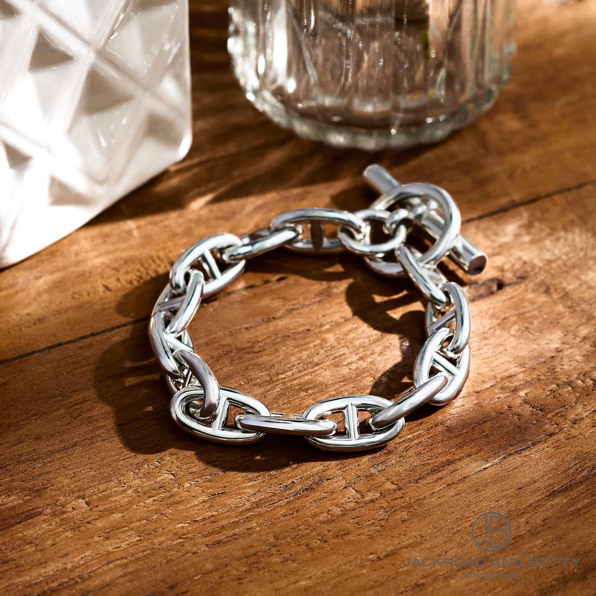 シェーヌ・ダンクル ブレスレット GM 13コマ[H101672B 013] Chaine d