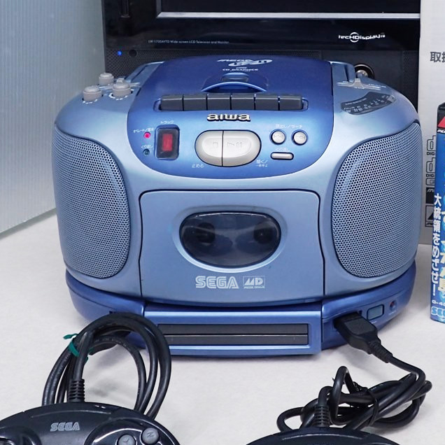 メガドライブ『メガCDラジカセ（AIWA CSD-GM1）』 | BEEP