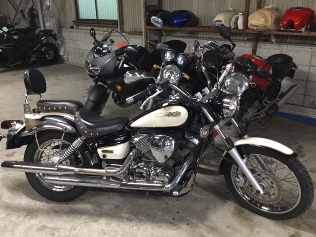 不動車のドラッグスター250買取査定価格事例｜10周年記念モデルを23万