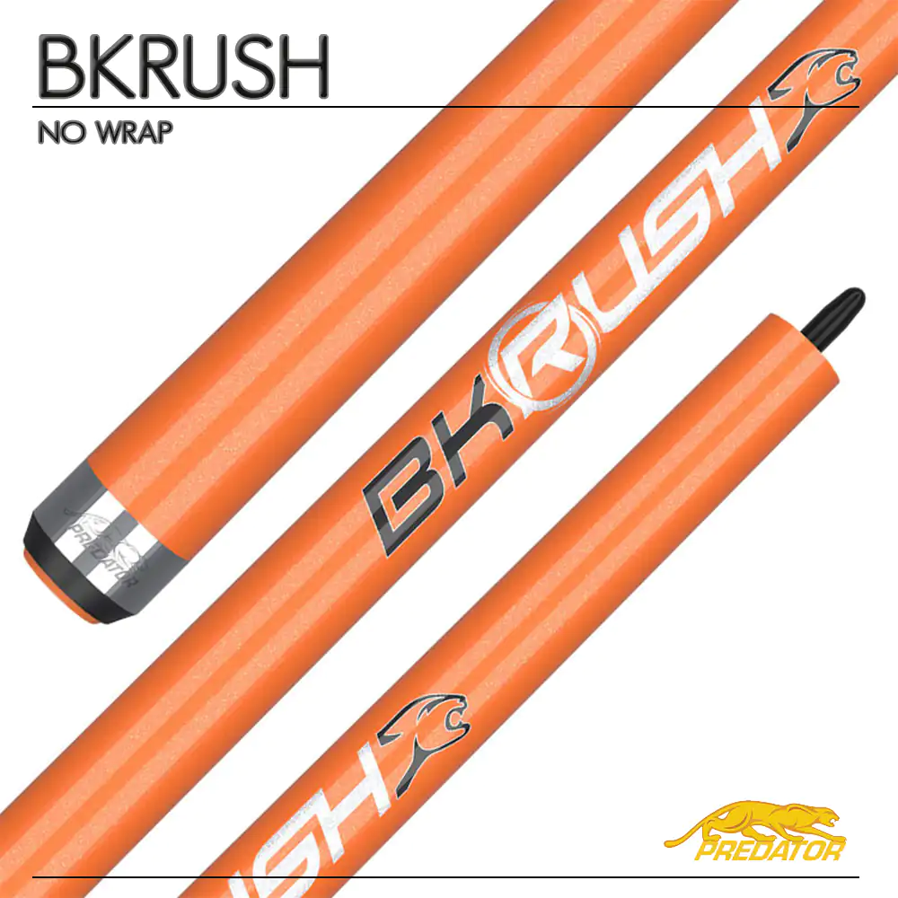 Predator BK Rush Flare Orange Break Cue | Limited Edition