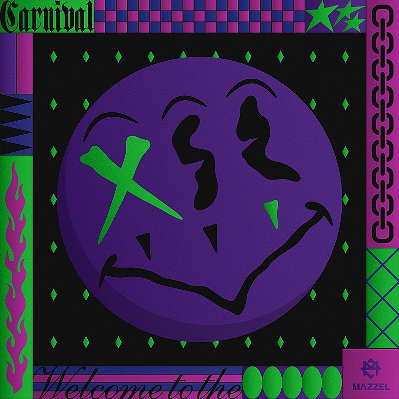 MAZZEL、ニューシングル『Carnival』アー写＆ジャケット／「CAME TO