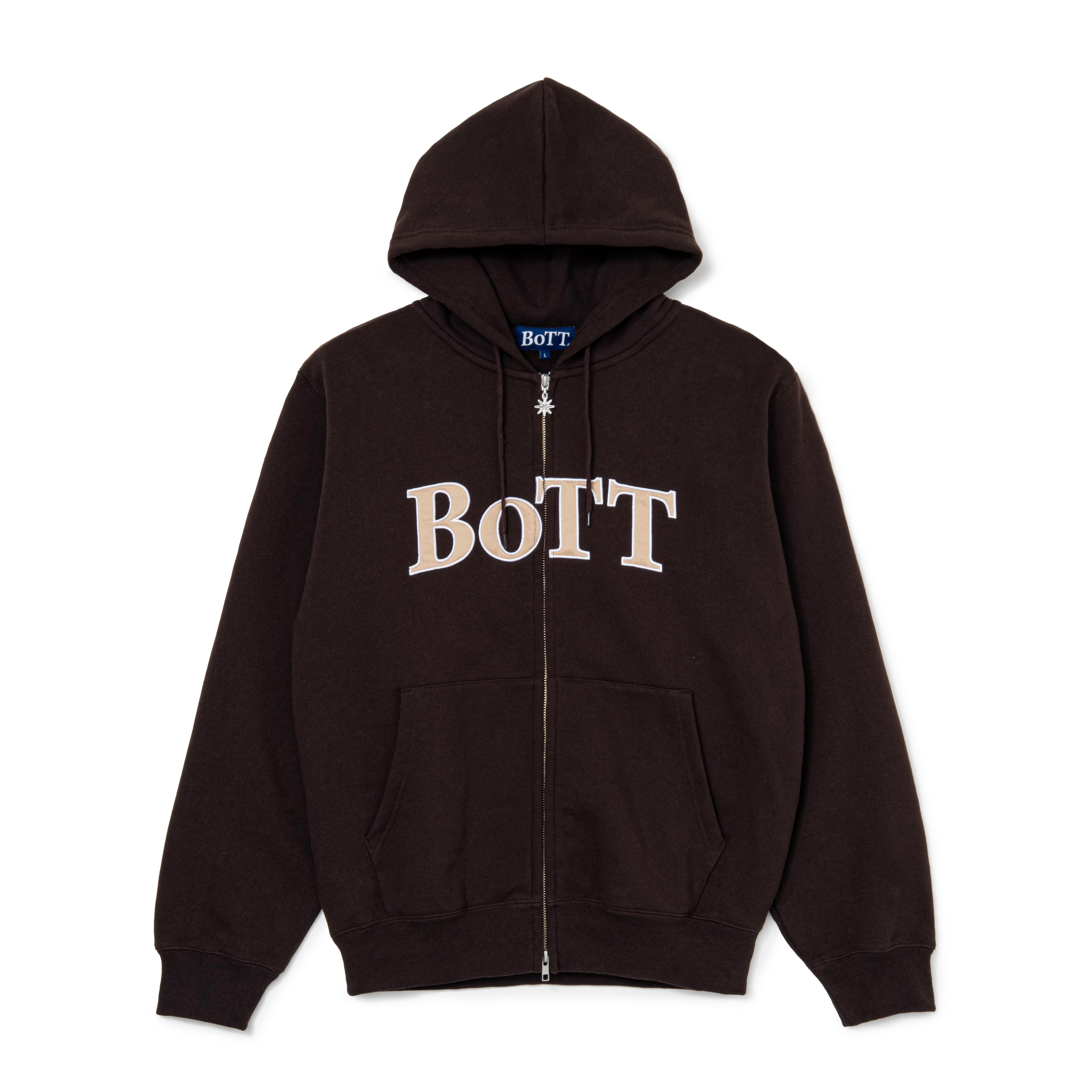 OG Logo Zip Hoodie - Brown – BoTT