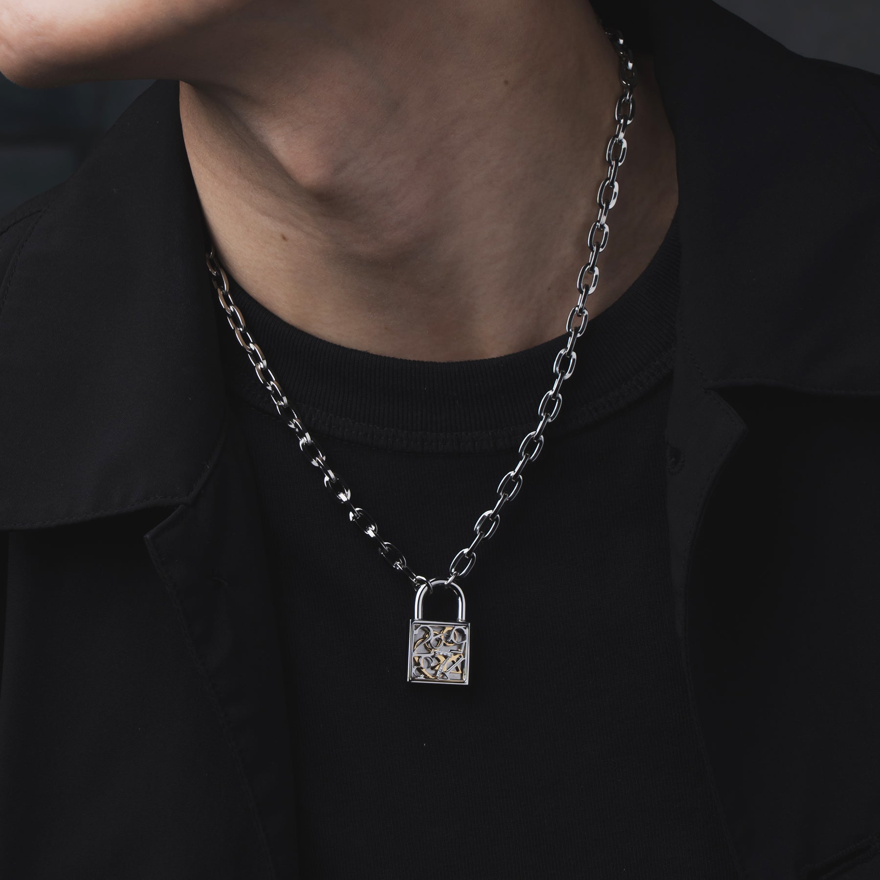 ナンバーパドロックネックレス / SGN-437 – BLESS