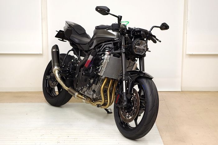 カワサキZX-25R SE（2023） リアブレーキホース交換他