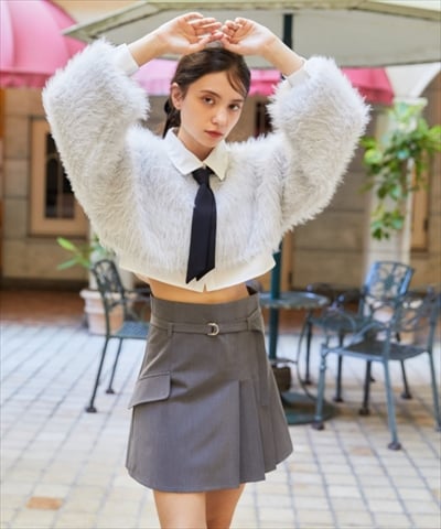sheller シェリエ ♡ レディキュロットパンツ ポシェット＆ドット