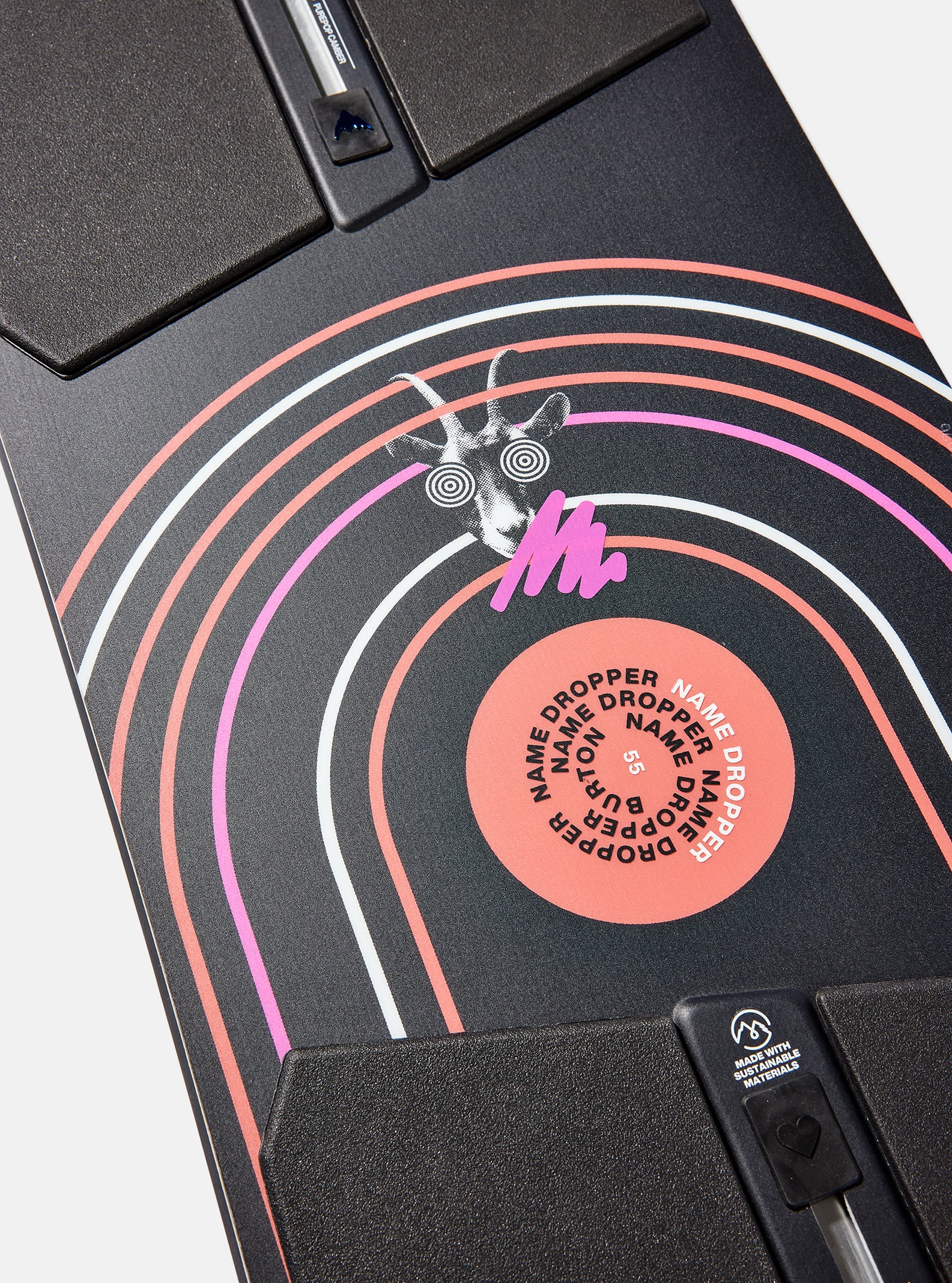 メンズ Burton ネームドロッパー キャンバー スノーボード | Burton