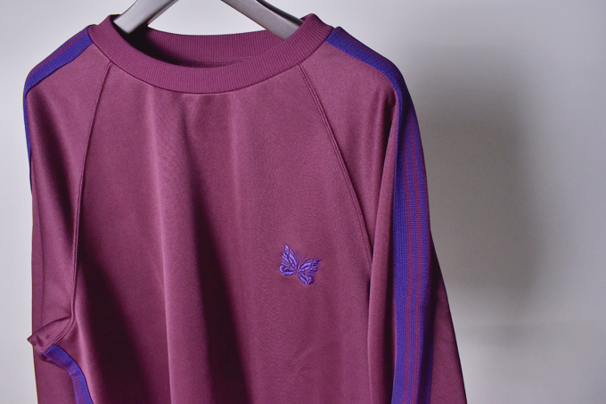 TRACK CREW NECK SHIRT - POLY SMOOTH / 3 color | Needles