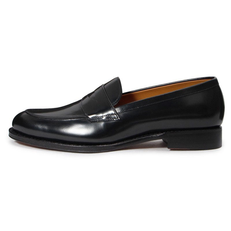 ローファー | 98610 Seram / BLACK HIGH SHINE (LEATHER SOLE) - Jalan