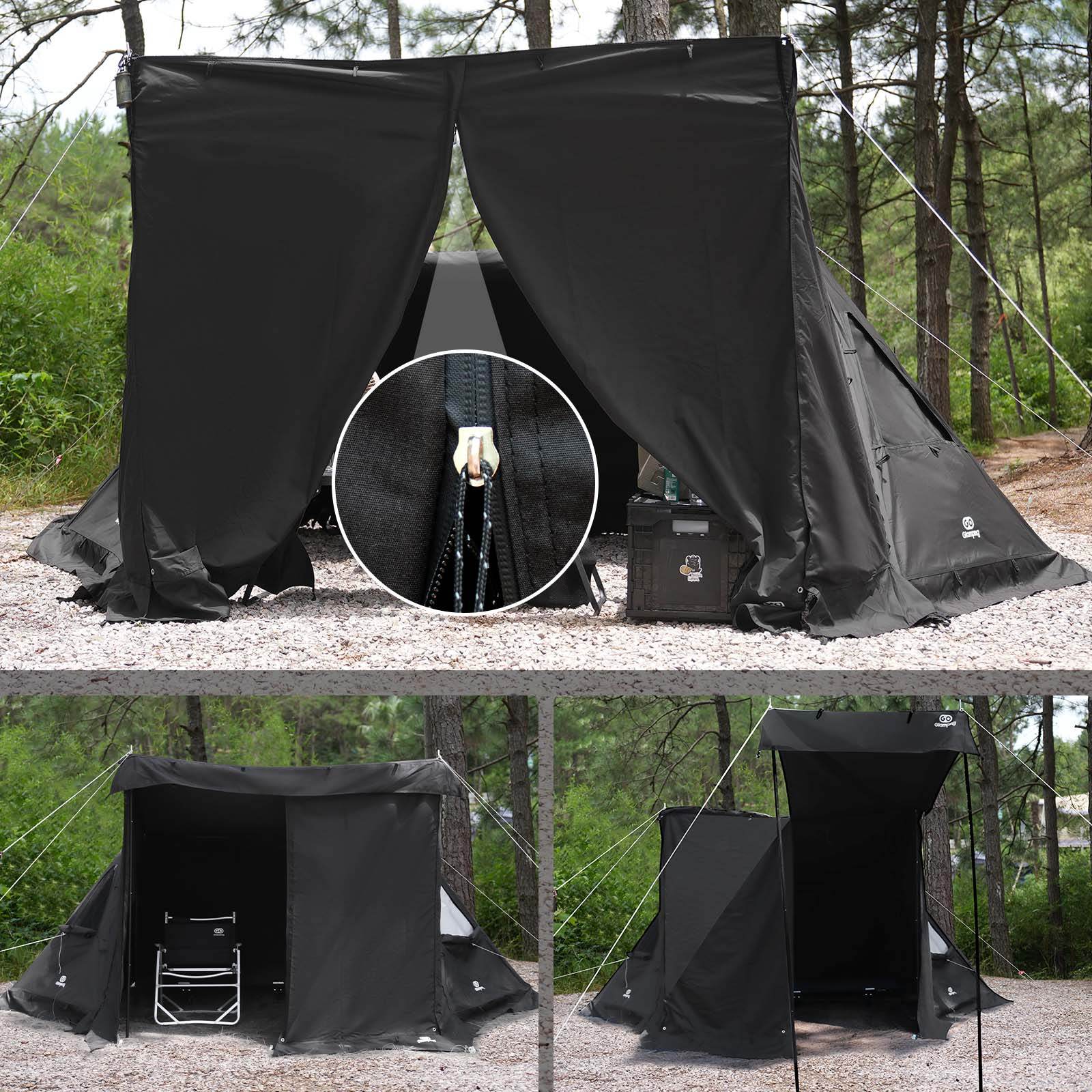 GOGlamping G・G PUP2.0 パップテント＆専用 TC 前幕 【テントセット】