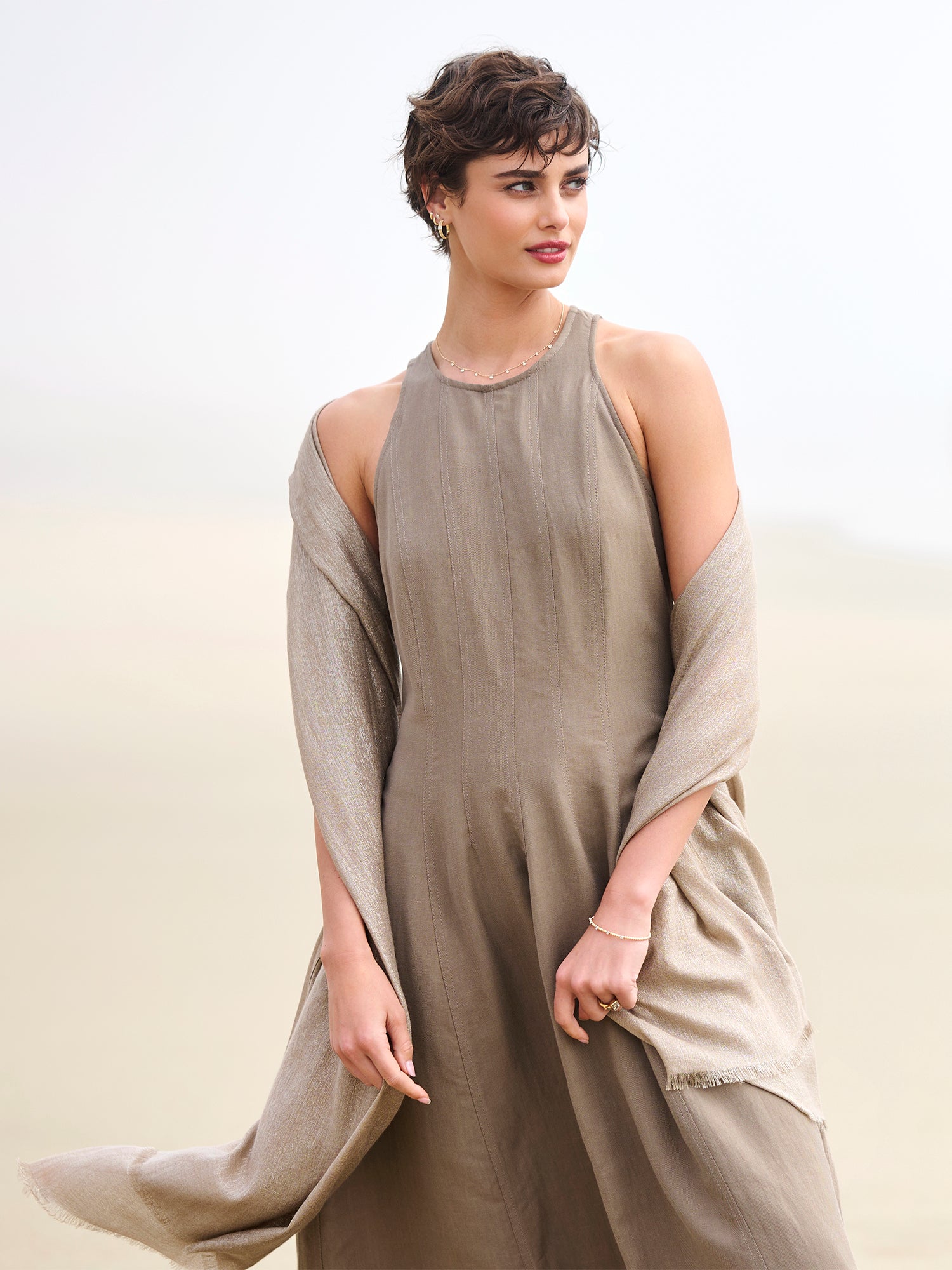 Cashmere Silk Metallic Scarf – Gorsuch