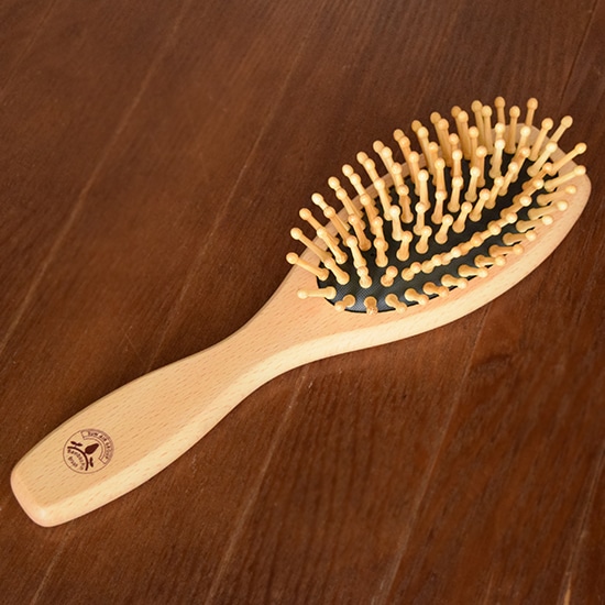 GAIAネットサンエア 竹ピンブラシナイス 46（小）: ヘアケア