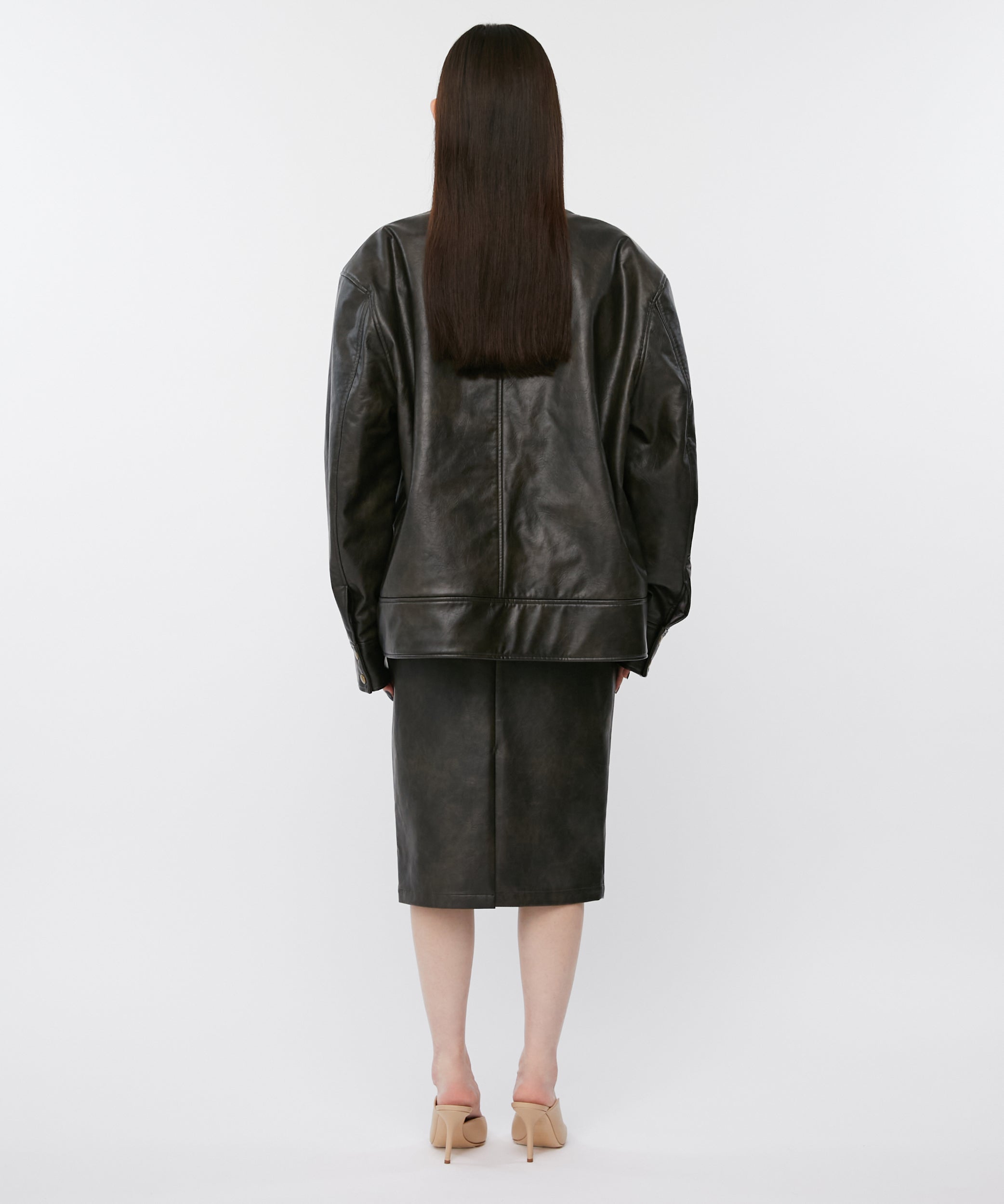 Gisele Leather Blouson | Gajess