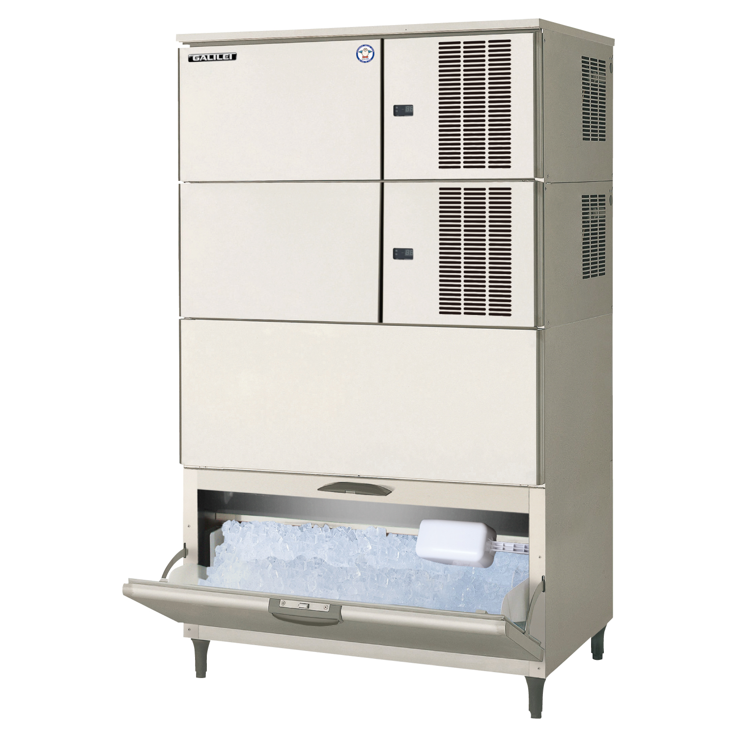 FIC-A480KL3AT - キューブアイス製氷機スタックオンタイプ - 製品情報