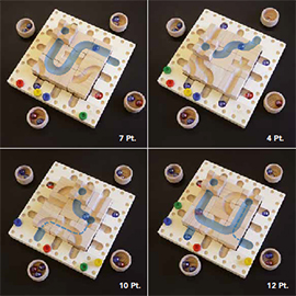 クボロ（キュボロ） CUBORO トリッキーウェイ cuboro tricky ways |木